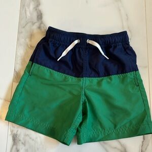 Hanna Andersson Blue & Green Boys Swim Suit Size 5